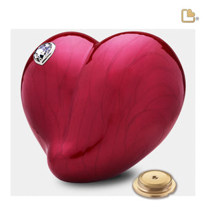 Adult LoveHeart Cremation Urn