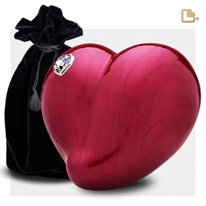 Adult LoveHeart Cremation Urn