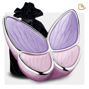 Adult Wings of Hope Butterfly Lavender Cremation Urn