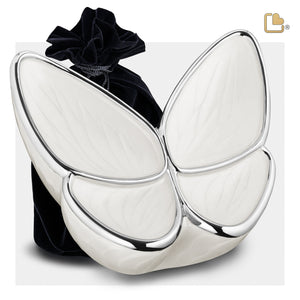 Adult Wings of Hope Butterfly Pearl Cremation Urn