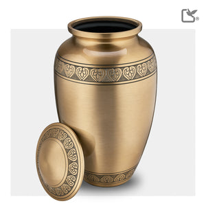 Adult Classic Gold Cremation Urn - COMFORT™ by LoveUrns®