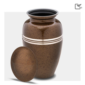 Adult Speckled Auburn Cremation Urn - COMFORT™ by LoveUrns®