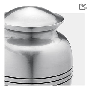 Adult Radiance Pewter Cremation Urn - COMFORT by LoveUrns