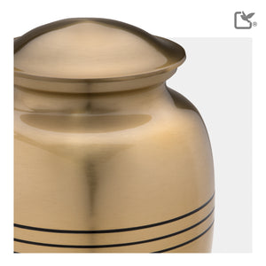 Adult Radiance Gold Cremation Urn - COMFORT™ by LoveUrns®