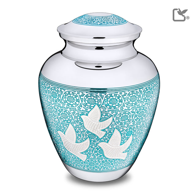 Adult Soaring Doves Cremation Urn