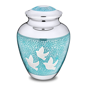 Adult Soaring Doves Cremation Urn