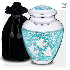 Adult Soaring Doves Cremation Urn