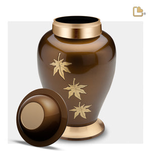 Adult Falling Leaves Cremation Urn