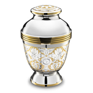 Adult Ornate Floral Cremation Urn - COMFORT™ by LoveUrns®