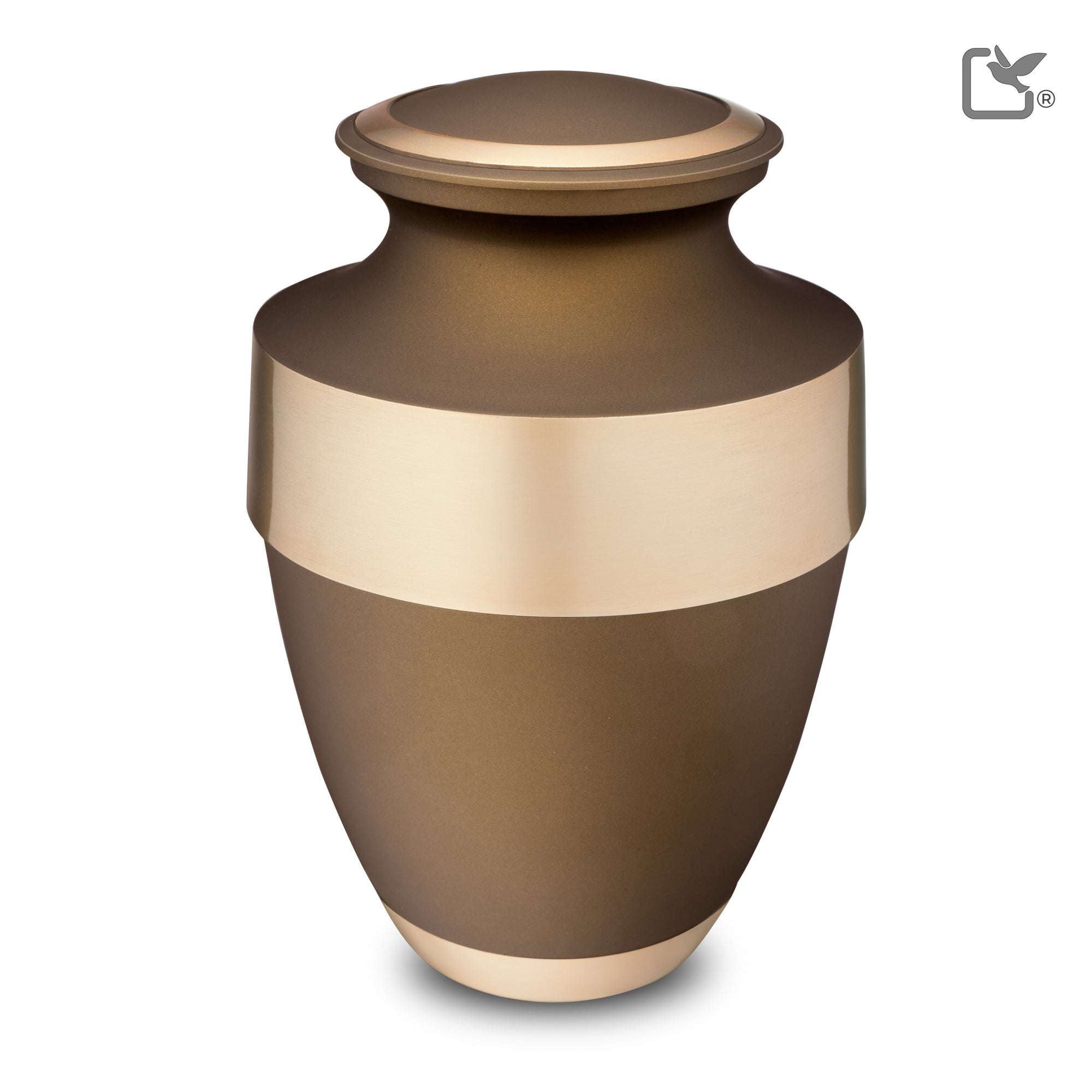 Espana Standard Adult Urn Bronze & Brushed Gold - COMFORT by LoveUrns