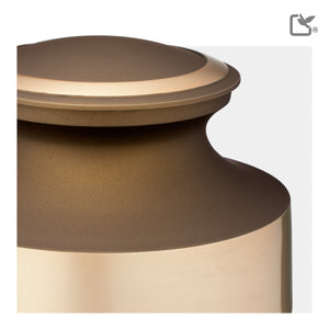 Espanaª Standard Adult Urn Bronze & Brushed Gold - COMFORT™ by LoveUrns®