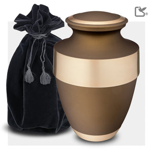 Espanaª Standard Adult Urn Bronze & Brushed Gold - COMFORT™ by LoveUrns®