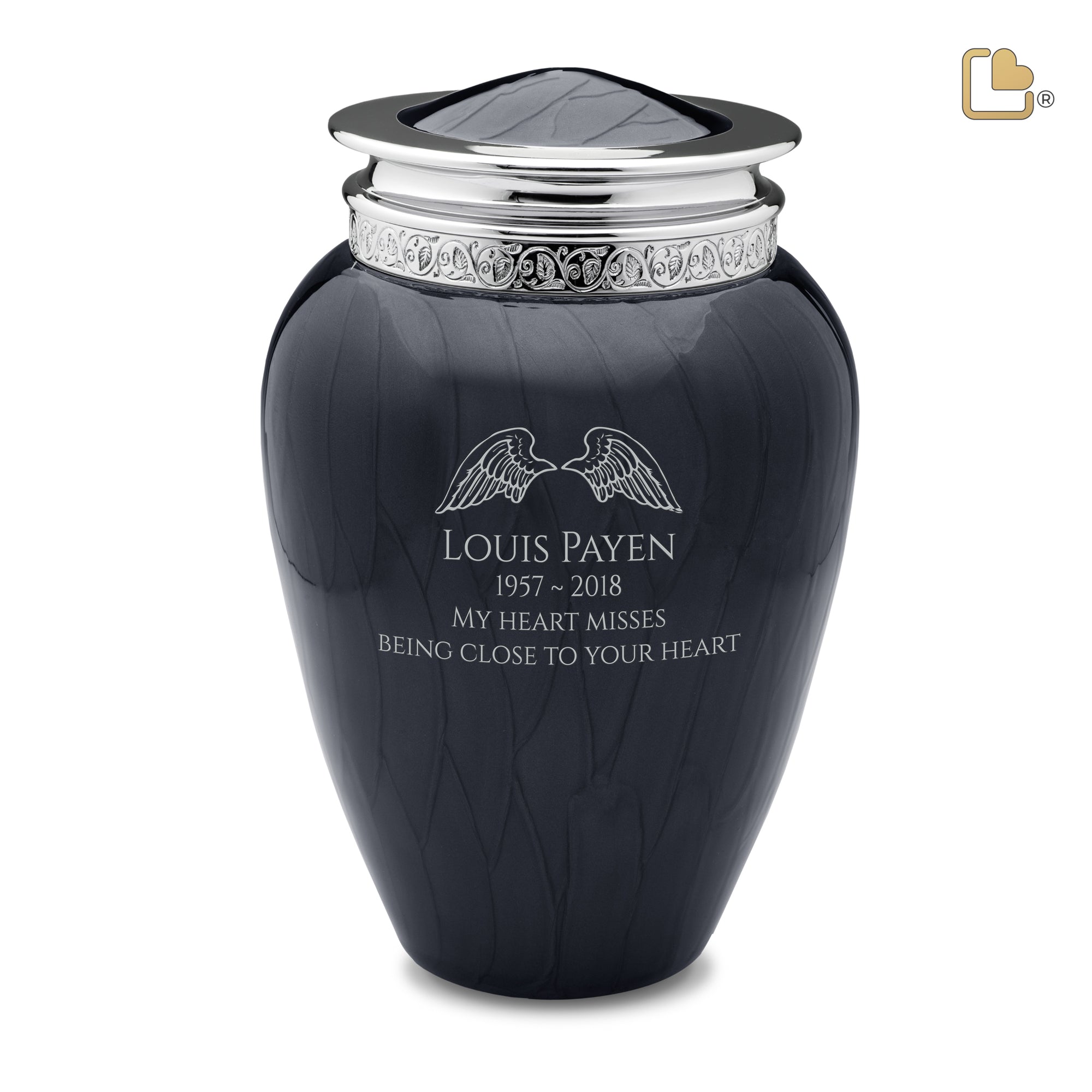 Adult Blessing Midnight Cremation Urn