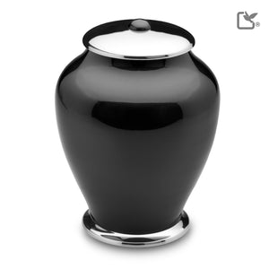 Adult Tall Simplicity Midnight Cremation Urn - COMFORT™ by LoveUrns®