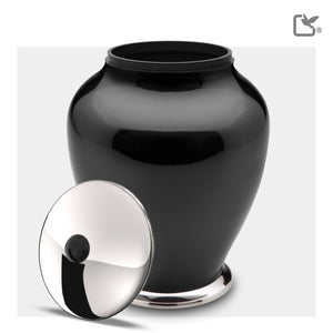 Adult Tall Simplicity Midnight Cremation Urn - COMFORT™ by LoveUrns®