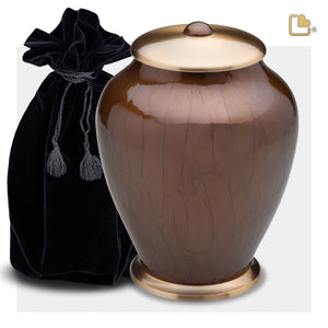 Adult Tall Simplicity Bronze Cremation Urn