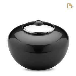 Adult Round Simplicity Midnight Cremation Urn