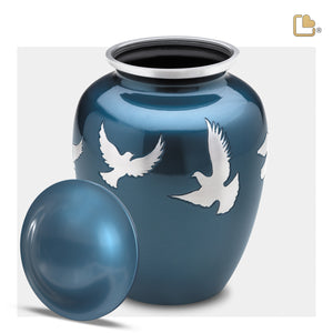 Adult Flying Doves Cremation Urn