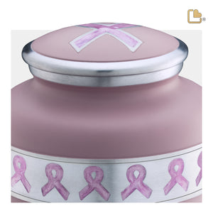 Adult Awareness Pink Cremation Urn