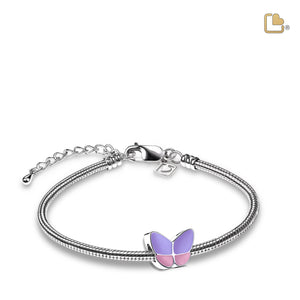 Wings of Hope Lavender Cremation Bracelet Bead