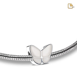 Wings of Hope Pearl Cremation Bracelet Bead