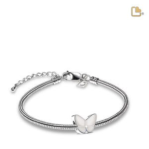 Wings of Hope Pearl Cremation Bracelet Bead