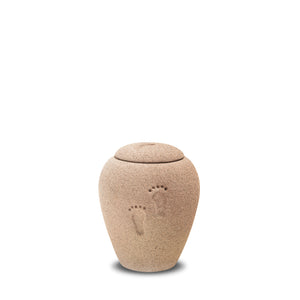 ShiftingSand Footprints Keepsake Urn Eco Sand