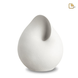 Soulful Shell Standard Adult Urn White