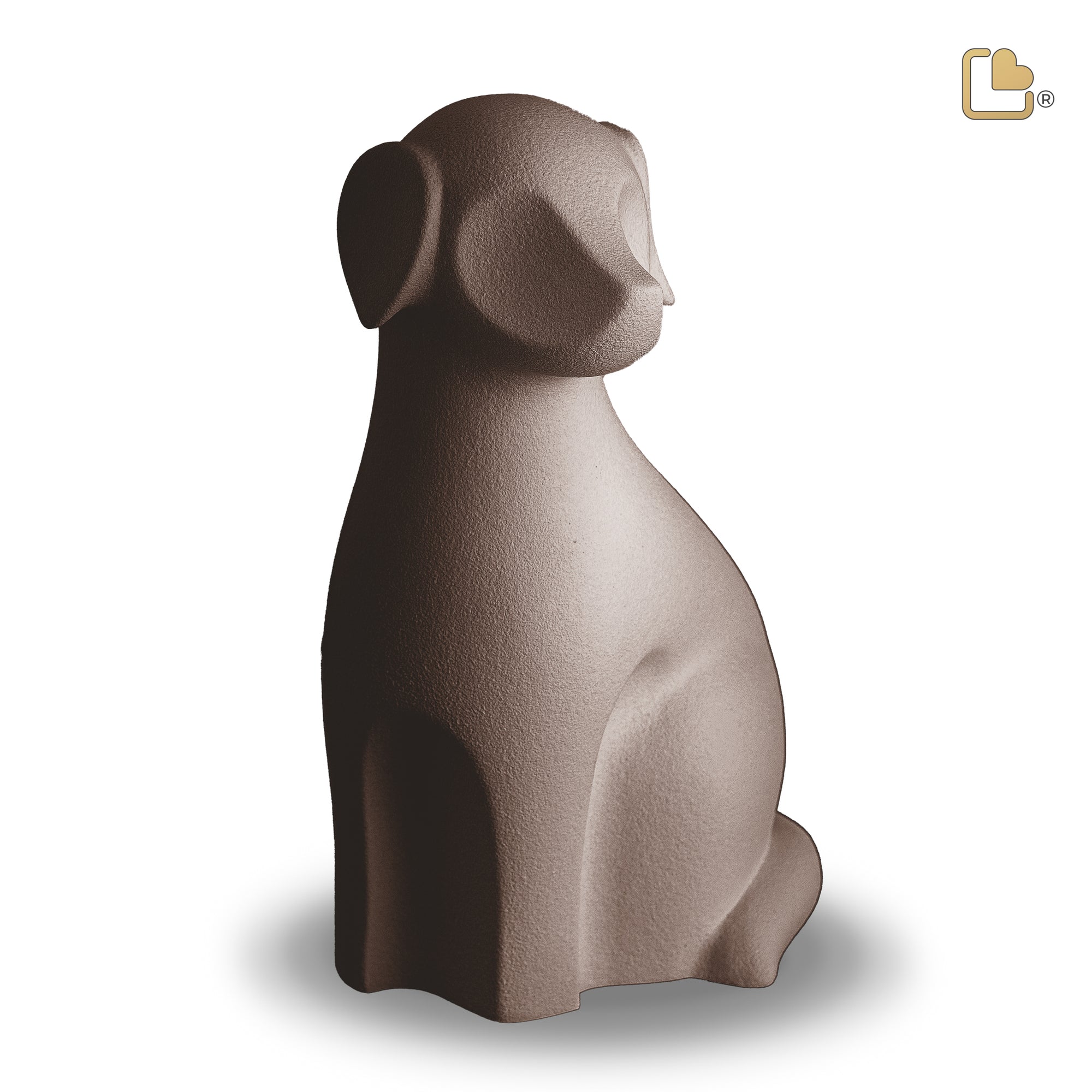 Dog Pet Urn Brown