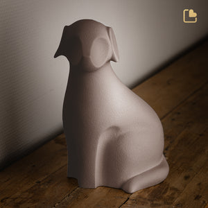 Dog Pet Urn Brown