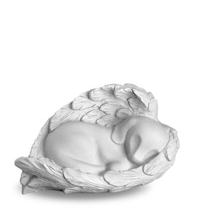 Angelic Dog Pet Urn White