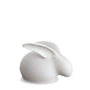 Rabbit Pet Urn White