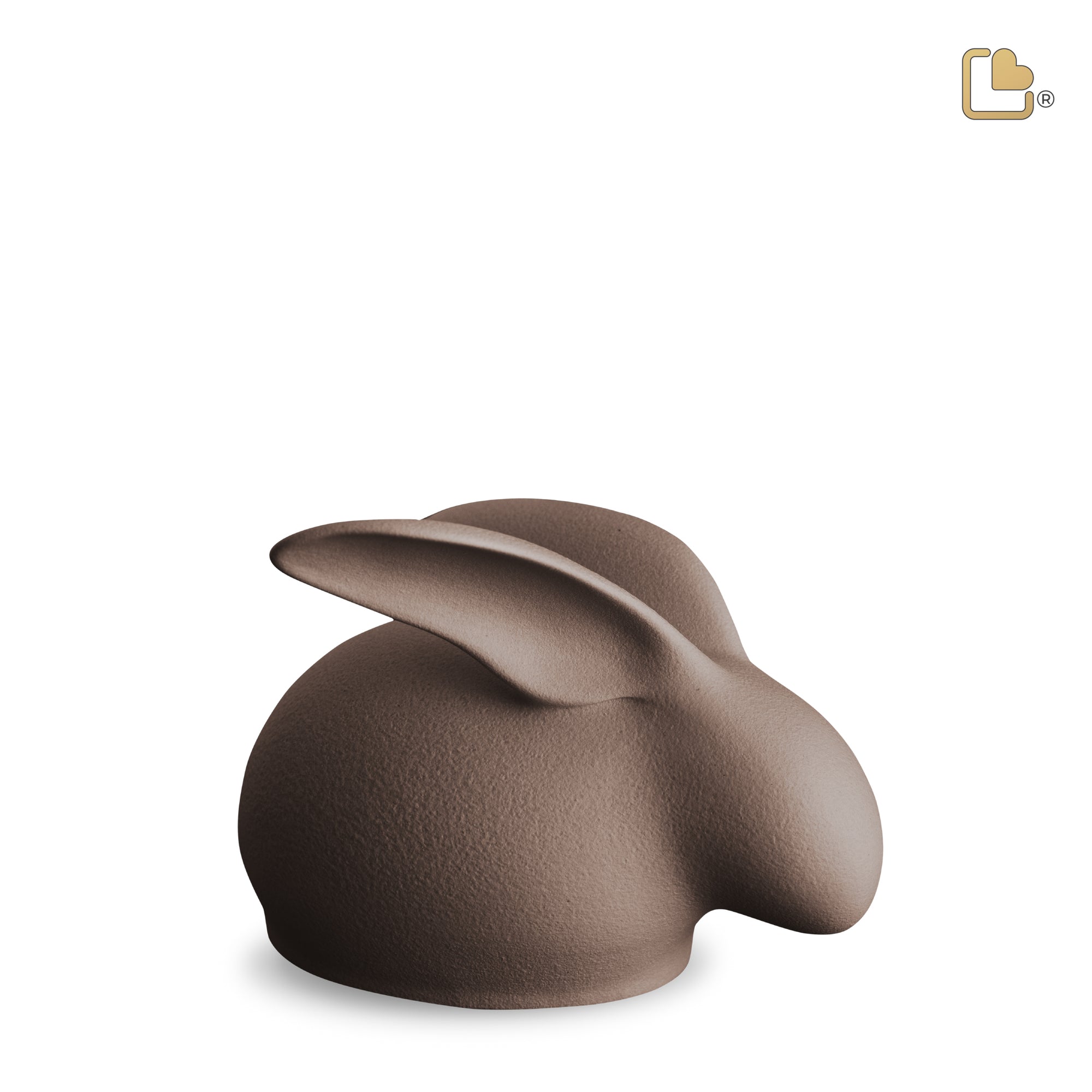 Rabbit Pet Urn Brown