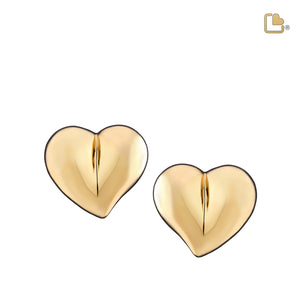 LoveHeartª Gold Vermeil Sterling Silver Stud Earrings