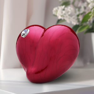 Adult LoveHeart Cremation Urn