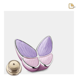 Keepsake Wings of Hope  Lavender Cremation Urn