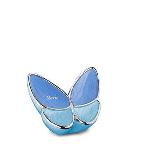 Keepsake Wings of Hope Blue Cremation Urn