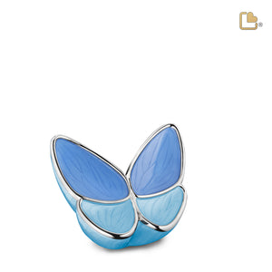 Keepsake Wings of Hope Blue Cremation Urn