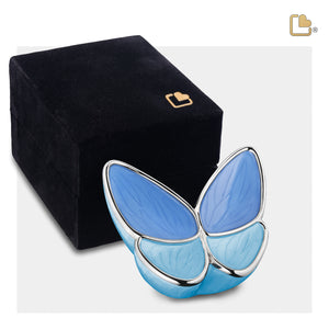 Keepsake Wings of Hope Blue Cremation Urn