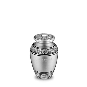 Keepsake Classic Pewter Cremation Urn - COMFORT™ by LoveUrns®