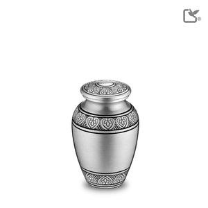 Keepsake Classic Pewter Cremation Urn - COMFORT™ by LoveUrns®