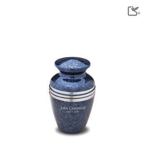 Keepsake Speckled Indigo Cremation Urn