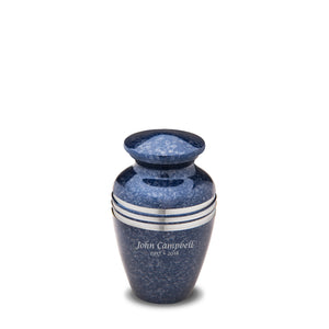 Keepsake Speckled Indigo Cremation Urn