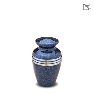 Keepsake Speckled Indigo Cremation Urn