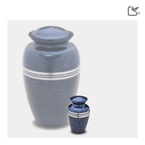 Keepsake Speckled Indigo Cremation Urn