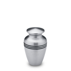 Keepsake Radiance Pewter Cremation Urn - COMFORT™ by LoveUrns®