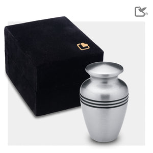 Keepsake Radiance Pewter Cremation Urn - COMFORT™ by LoveUrns®