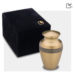 Keepsake Radiance Gold Cremation Urn - COMFORT™ by LoveUrns®