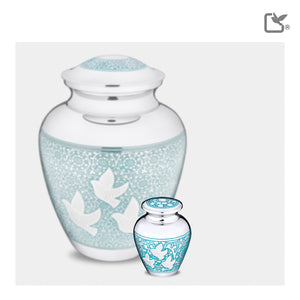 Keepsake Soaring Doves Cremation Urn - COMFORT™ by LoveUrns®