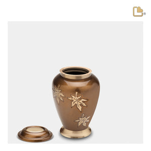 Keepsake Falling Leaves Cremation Urn